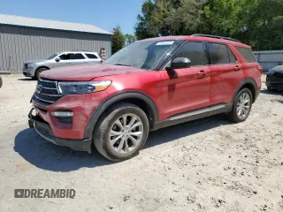 2024 Ford Explorer XLT z VIN 1FMSK7DH6RGA83445, wystawiony jako Copart lot #53043235 z przebiegiem 14 193 mil mil oraz Szkoda całkowita • Salvage title. Historia ofert i sprzedaży dostępna na DreamBid. Obrazek 1.