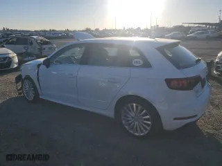 2016 Audi A3 e-tron Premium Plus with VIN WAUTPBFF3GA095297, listed as a Copart auction lot 79577954 with 99,629 mi miles and Salvage Title. Bid and sale history available at carsss.com. Image 2.