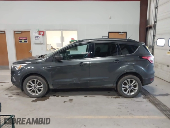 2017 Ford Escape SE with VIN 1FMCU0G92HUE10708, listed as a IAAI auction lot 41866527 with 52,370 mi miles. Bid and sale history available at carsss.com. Image 14.