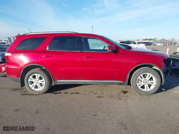 2011 Dodge Durango Crew with VIN 1D4SE4GT5BC631011, listed as a IAAI auction lot 40811862 with 196,348 mi miles. Bid and sale history available at carsss.com. Image 14.