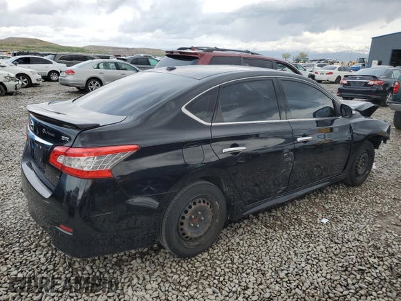 2015 Nissan Sentra SR with VIN 3N1AB7AP7FY240926, listed as a Copart auction lot 53526655 with 97,270 mi miles and Salvage Title. Bid and sale history available at DreamBid. Image 3.