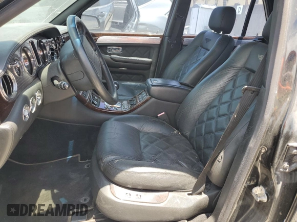 2003 Bentley Arnage with VIN SCBLF34F53CX09475, listed as a Copart auction lot 57302795 with Not provided miles and Clean title. Bid and sale history available at DreamBid. Image 7.