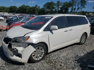 2015 Toyota Sienna XLE с VIN 5TDYK3DC3FS624612, выставлен на аукционе Copart как лот 57309295 с пробегом 188 467 миль миль и Списание • Salvage title. История ставок и продаж доступна на DreamBid. Изображение 1.