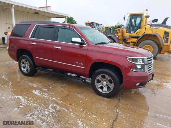 2017 Chevrolet Tahoe LT with VIN 1GNSKBKCXHR270034, listed as a IAAI auction lot 42036132 with 144,530 mi miles. Bid and sale history available at carsss.com. Image 1.