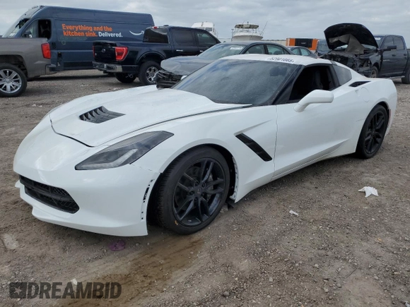 2015 Chevrolet Corvette 1LT с VIN 1G1YB2D71F5102492, выставлен на аукционе Copart как лот 52901085 с пробегом Не указан миль и Списание • Salvage title. История ставок и продаж доступна на DreamBid. Изображение 1.