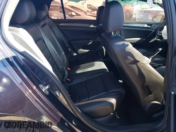 2019 Volkswagen Golf GTI S with VIN 3VW5T7AU1KM023789, listed as a Copart auction lot 70594764 with 0 mi miles and Salvage Title. Bid and sale history available at carsss.com. Image 10.