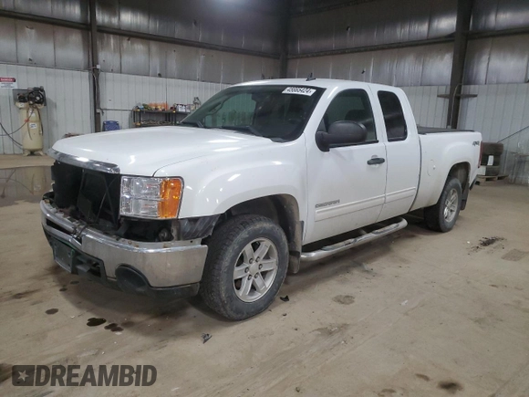2012 GMC Sierra 1500 SLE z VIN 1GTR2VE74CZ165313, wystawiony jako Copart lot #45665424 z przebiegiem 171 192 mil mil oraz Szkoda całkowita • Salvage title. Historia ofert i sprzedaży dostępna na DreamBid. Obrazek 1.
