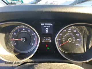 2013 Hyundai Elantra GT with VIN KMHD35LE4DU055087, listed as a Copart auction lot 80123454 with 128,588 mi miles and Salvage Title. Bid and sale history available at carsss.com. Image 9.