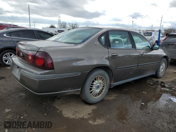 2002 Chevrolet Impala with VIN 2G1WF55K429249791, listed as a Copart auction lot 42926365 with 156,610 mi miles and Clean title. Bid and sale history available at DreamBid. Image 3.