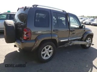 2006 Jeep Liberty Limited with VIN 1J4GL58K36W192913, listed as a Copart auction lot 53756785 with 168,282 mi miles and Salvage Title. Bid and sale history available at DreamBid. Image 3.