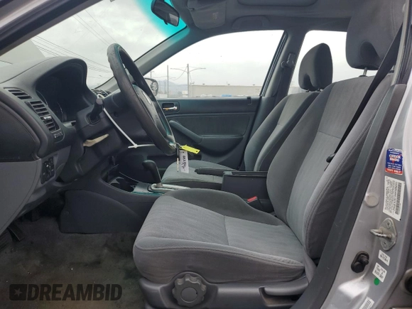2004 Honda Civic EX with VIN 2HGES26744H506045, listed as a Copart auction lot 54428355 with 175,650 mi miles and Salvage Title. Bid and sale history available at DreamBid. Image 7.