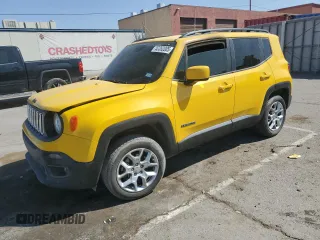 2017 Jeep Renegade Latitude with VIN ZACCJBBB0HPG41742, listed as a Copart auction lot 52352005 with Not provided miles and Salvage title. Bid and sale history available at DreamBid. Image 1.