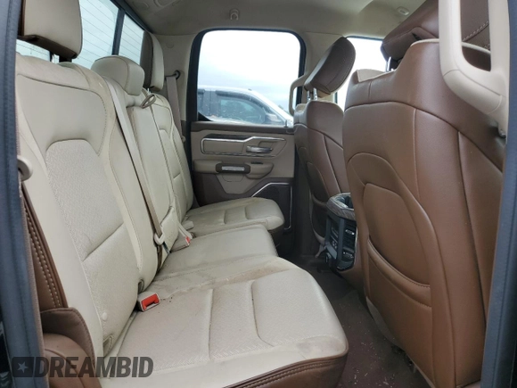 2020 Ram 1500 Laramie with VIN 1C6SRFDT8LN121976, listed as a Copart auction lot 66707184 with 80,004 mi miles and Salvage Title. Bid and sale history available at carsss.com. Image 10.