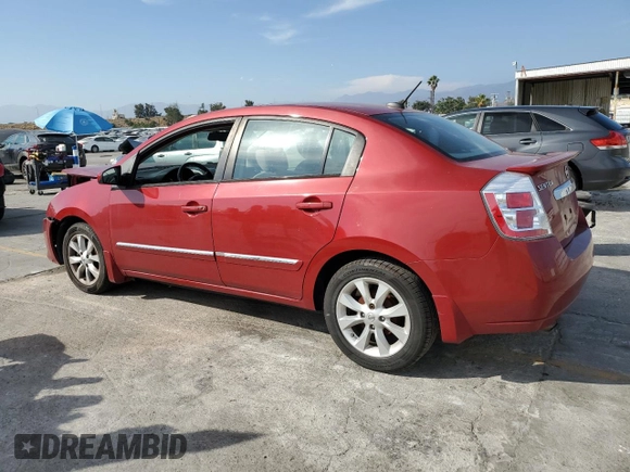2012 Nissan Sentra S with VIN 3N1AB6AP4CL709523, listed as a Copart auction lot 60631815 with 111,759 mi miles and Salvage title. Bid and sale history available at DreamBid. Image 2.