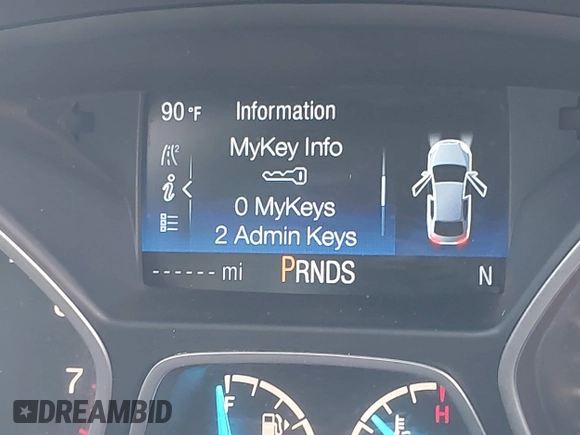 2018 Ford Escape S with VIN 1FMCU0F70JUD36517, listed as a IAAI auction lot 41524031 with 1 mi miles. Bid and sale history available at carsss.com. Image 16.