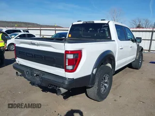 2021 Ford F-150 Raptor with VIN 1FTFW1RG6MFC29395, listed as a IAAI auction lot 41856716 with 73,487 mi miles and . Bid and sale history available at carsss.com. Image 4.