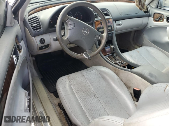 2002 Mercedes-Benz CLK 320/430 with VIN WDBLJ65GX2T095749, listed as a Copart auction lot 78332434 with 227,580 mi miles and Clean Title. Bid and sale history available at DreamBid. Image 8.