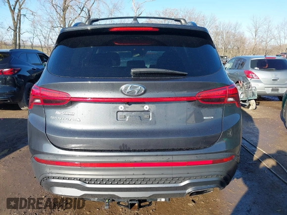 2022 Hyundai Santa Fe XRT with VIN 5NMS6DAJXNH470503, listed as a IAAI auction lot 41041573 with 33,176 mi miles. Bid and sale history available at carsss.com. Image 16.