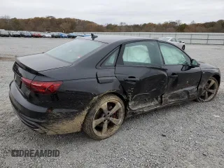 2024 Audi A4 S line Premium Plus z VIN WAUEAAF47RN007768, wystawiony jako Copart lot #81501114 z przebiegiem 10 763 mil mil oraz Szkoda całkowita • Salvage title. Historia ofert i sprzedaży dostępna na DreamBid. Obrazek 3.