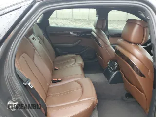 2017 Audi A8 z VIN WAU44AFD0HN004258, wystawiony jako Copart lot #55283985 z przebiegiem 128 059 mil mil oraz Szkoda całkowita • Salvage title. Historia ofert i sprzedaży dostępna na DreamBid. Obrazek 10.