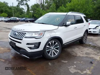 2017 Ford Explorer Platinum with VIN 1FM5K8HT2HGD54386, listed as a IAAI auction lot 42416499 with 116,098 mi miles and . Bid and sale history available at DreamBid. Image 2.