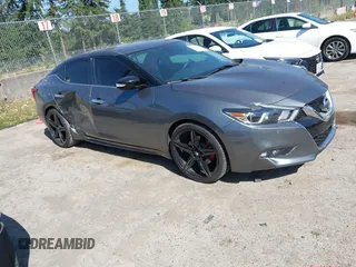 2017 Nissan Maxima SV with VIN 1N4AA6AP9HC442677, listed as a IAAI auction lot 42756818 with 91,287 mi miles and . Bid and sale history available at DreamBid. Image 1.