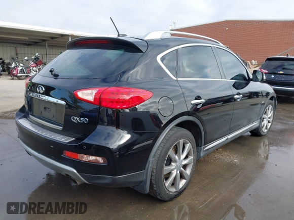 2016 Infiniti QX50 with VIN JN1BJ0RP7GM233062, listed as a IAAI auction lot 41152587 with 122,177 mi miles. Bid and sale history available at carsss.com. Image 4.