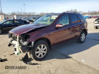 2007 Mercedes-Benz M 350 with VIN 4JGBB86E17A229503, listed as a Copart auction lot 49611015 with 129,357 mi miles and Salvage Title. Bid and sale history available at DreamBid. Image 1.