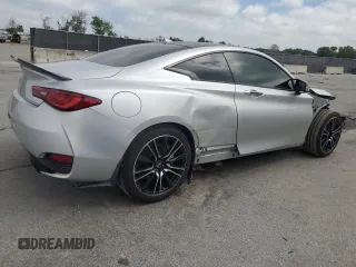 2018 Infiniti Q60 Luxe with VIN JN1EV7EK5JM342261, listed as a Copart auction lot 50986445 with 81,937 mi miles and Salvage Title. Bid and sale history available at DreamBid. Image 3.