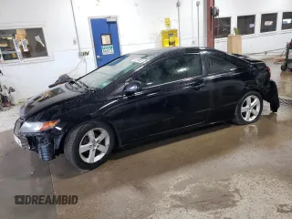 2006 Honda Civic Cpe EX with VIN 2HGFG12866H574929, listed as a Copart auction lot 53510655 with 187,006 mi miles and Salvage Title. Bid and sale history available at carsss.com. Image 1.