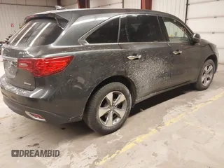 2016 Acura MDX with VIN 5FRYD4H21GB035516, listed as a IAAI auction lot 41242293 with 122,606 mi miles. Bid and sale history available at carsss.com. Image 4.