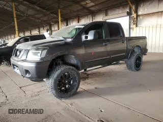 2011 Nissan Titan SL with VIN 1N6AA0EC3BN313227, listed as a Copart auction lot 42857425 with 180,084 mi miles and Salvage Title. Bid and sale history available at carsss.com. Image 1.