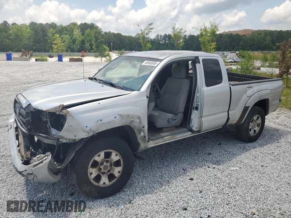 2007 Toyota Tacoma PreRunner with VIN 5TETU62NX7Z453470, listed as a Copart auction lot 56900095 with 237,946 mi miles and Salvage title. Bid and sale history available at DreamBid. Image 1.
