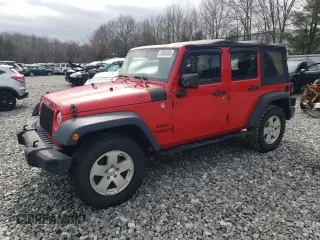 2015 Jeep Wrangler Unlimited Willys Wheeler with VIN 1C4BJWDG2FL542045, listed as a Copart auction lot 52903465 with 86,205 mi miles and Clean Title. Bid and sale history available at DreamBid. Image 1.