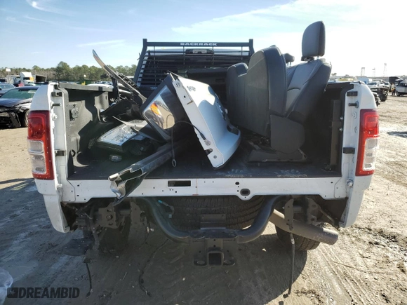 2024 Ram 2500 Tradesman with VIN 3C6UR5HL6RG253486, listed as a Copart auction lot 43462095 with 34,638 mi miles and Salvage Title. Bid and sale history available at carsss.com. Image 6.