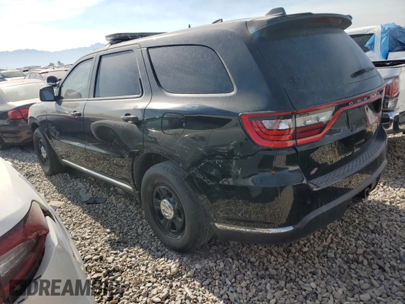 2023 Dodge Durango Pursuit with VIN 1C4RDJFG8PC605155, listed as a Copart auction lot 50243075 with 25,883 mi miles and Salvage title. Bid and sale history available at DreamBid. Image 2.