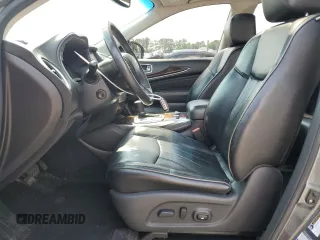 2015 Infiniti QX60 with VIN 5N1AL0MM4FC512128, listed as a Copart auction lot 57683725 with 148,406 mi miles and Salvage title. Bid and sale history available at DreamBid. Image 7.