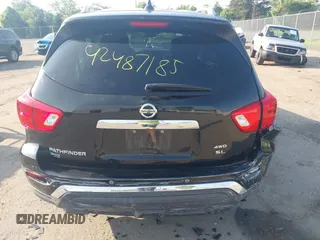 2019 Nissan Pathfinder Platinum with VIN 5N1DR2MM6KC627265, listed as a IAAI auction lot 42487185 with 110,727 mi miles and . Bid and sale history available at DreamBid. Image 16.