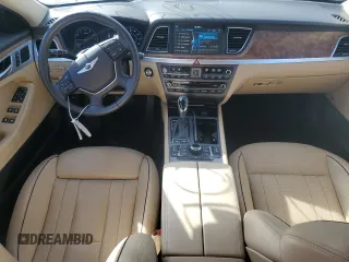 2017 Genesis G80 Ultimate with VIN KMHGN4JF4HU200082, listed as a Copart auction lot 77089784 with 63,158 mi miles and Non Repairable. Bid and sale history available at DreamBid. Image 8.