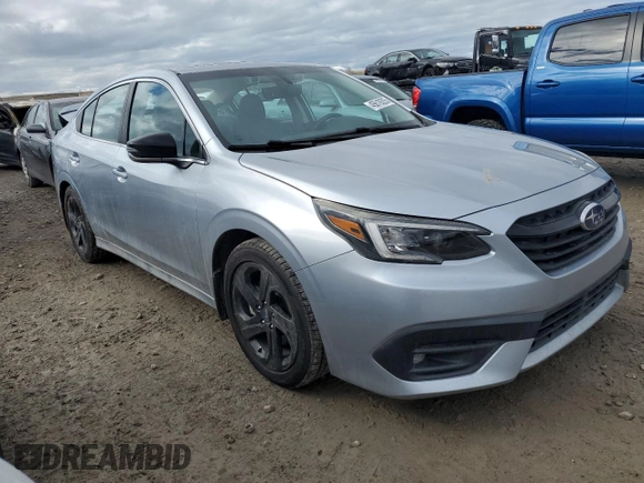 2020 Subaru Legacy Special Sports with VIN 4S3BWAG66L3006623, listed as a Copart auction lot 45619205 with 38,687 mi miles and Salvage Title. Bid and sale history available at carsss.com. Image 4.