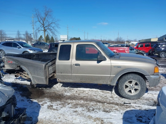 2003 Ford Ranger XL Fleet with VIN 1FTZR45E13TA21144, listed as a IAAI auction lot 41641064 with 139,921 mi miles. Bid and sale history available at carsss.com. Image 13.