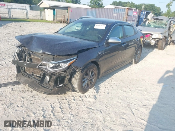 2019 Kia Optima LX with VIN 5XXGT4L36KG297828, listed as a IAAI auction lot 42597545 with 199,652 mi miles and . Bid and sale history available at DreamBid. Image 2.