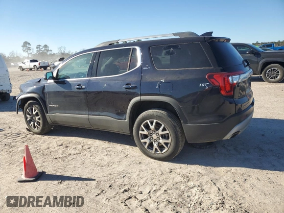 2021 GMC Acadia SLT with VIN 1GKKNMLS7MZ130104, listed as a Copart auction lot 46945175 with 97,873 mi miles and Salvage Title. Bid and sale history available at carsss.com. Image 2.