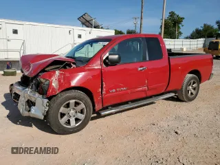 2006 Nissan Titan XE with VIN 1N6BA06A86N576742, listed as a Copart auction lot 64279013 with 122,676 mi miles and Salvage title. Bid and sale history available at DreamBid. Image 1.