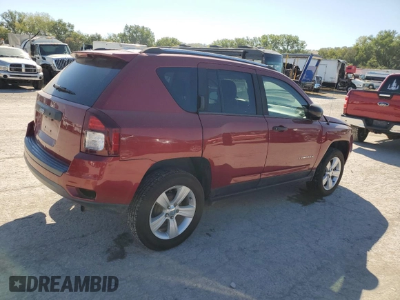 2015 Jeep Compass Sport with VIN 1C4NJCBBXFD116049, listed as a Copart auction lot 73225884 with 115,299 mi miles and Clean Title. Bid and sale history available at carsss.com. Image 3.