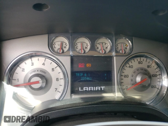 2009 Ford F-150 XL with VIN 1FTPW14V69FA81573, listed as a Copart auction lot 49098534 with 237,463 mi miles and Salvage title. Bid and sale history available at DreamBid. Image 9.