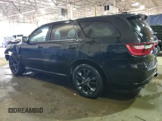 2021 Dodge Durango R/T with VIN 1C4SDJCTXMC662603, listed as a Copart auction lot 48469975 with 65,195 mi miles and Salvage Title. Bid and sale history available at DreamBid. Image 2.