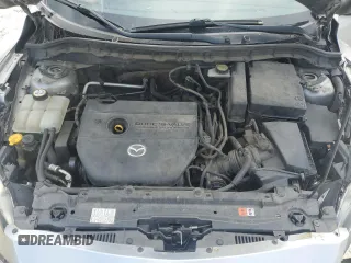 2013 Mazda 3 i SV with VIN JM1BL1TF9D1758005, listed as a Copart auction lot 54146045 with 218,099 mi miles and Salvage title. Bid and sale history available at DreamBid. Image 11.
