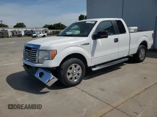 2010 Ford F-150 XL with VIN 1FTFX1CV6AFD04872, listed as a Copart auction lot 53156965 with 194,970 mi miles and Salvage Title. Bid and sale history available at carsss.com. Image 1.