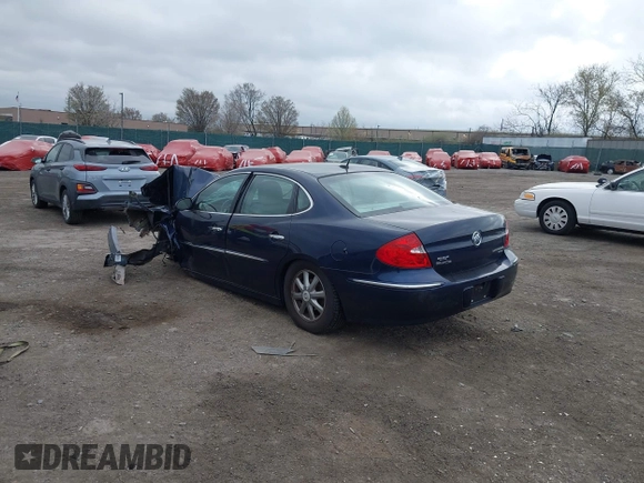 2008 Buick LaCrosse CXL with VIN 2G4WD582181259934, listed as a IAAI auction lot 41913553 with 97,708 mi miles. Bid and sale history available at carsss.com. Image 3.